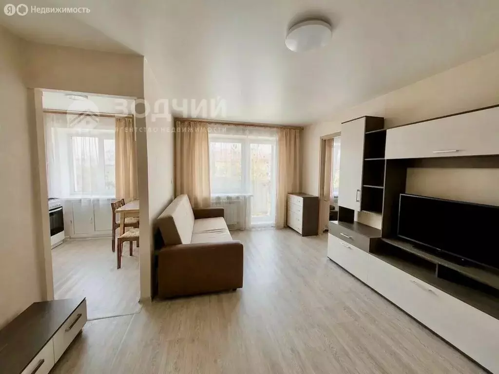 2-комнатная квартира: Канаш, проспект Ленина, 2 (44 м) - Фото 2