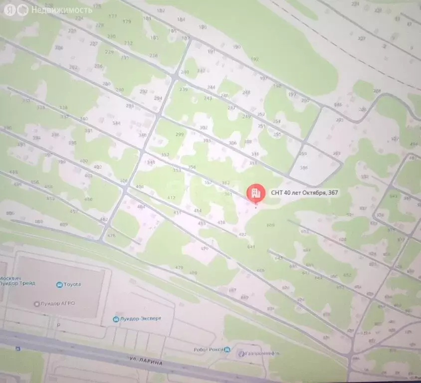 Участок в Нижний Новгород, СНТ 40 лет Октября (5.1 м) - Фото 2