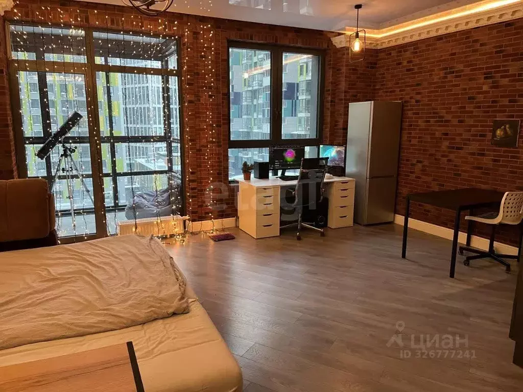 Студия Москва Береговой проезд, 5к1 (44.7 м) - Фото 1