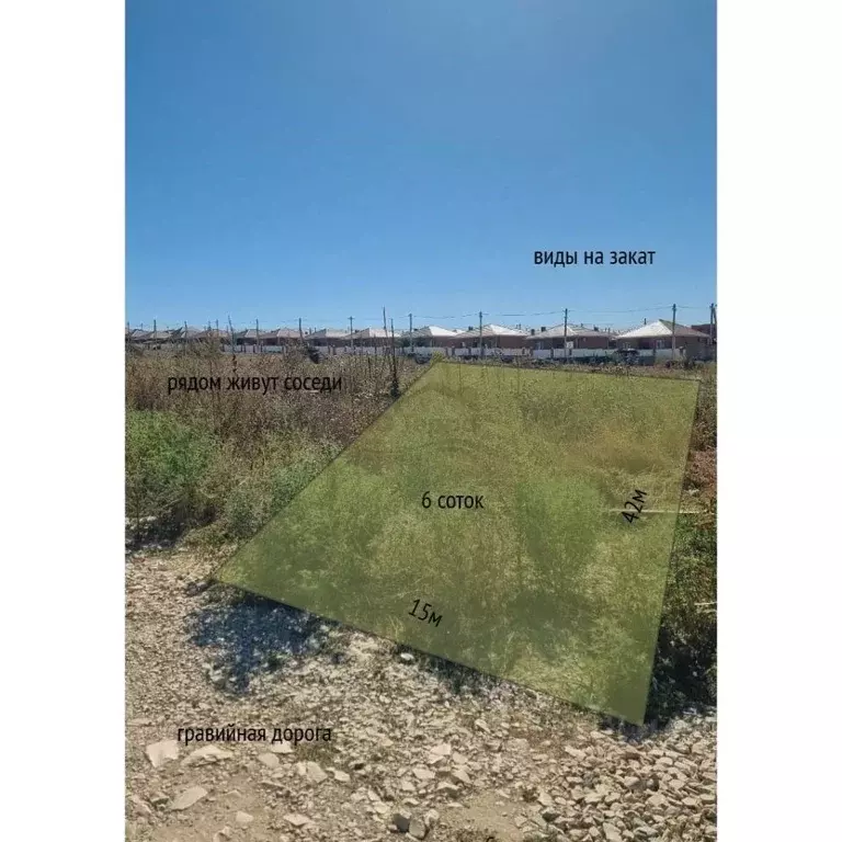 Участок в Краснодарский край, Новороссийск городской округ, Раевская ... - Фото 1