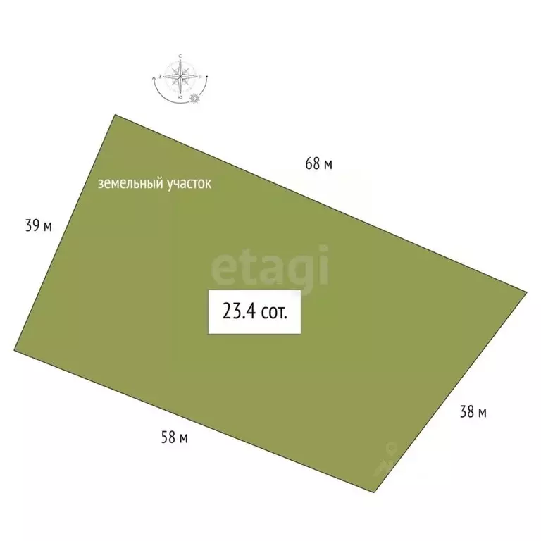 Участок в Алтайский край, Алтайский район, Айский сельсовет, с. Ая ул. ... - Фото 2