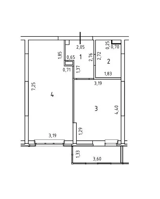 1-комнатная квартира: Екатеринбург, улица Громова, 26/3 (45.2 м) - Фото 1