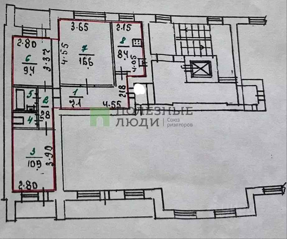3-к кв. Орловская область, Орел проезд Связистов, 10 (66.0 м) - Фото 1