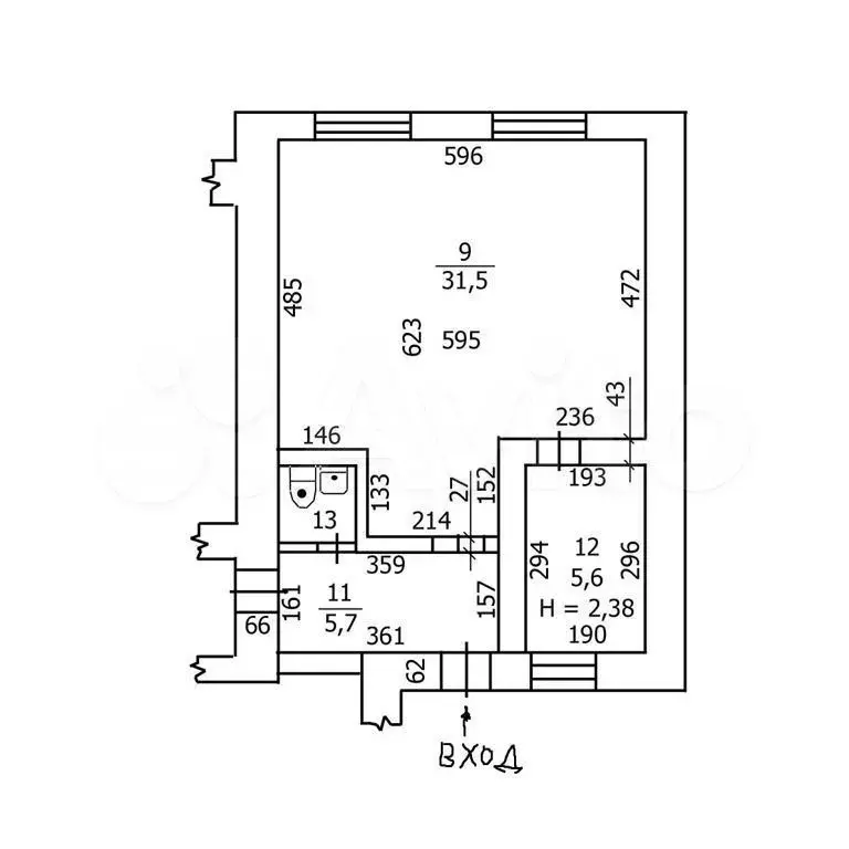 Шарташская 8, Офис, 44.3 м - Фото 0