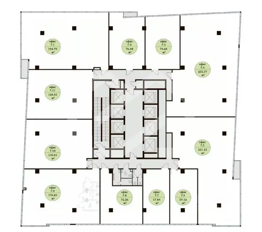 Помещение свободного назначения в Москва ул. Неверовского, 10с3А (58 ... - Фото 2