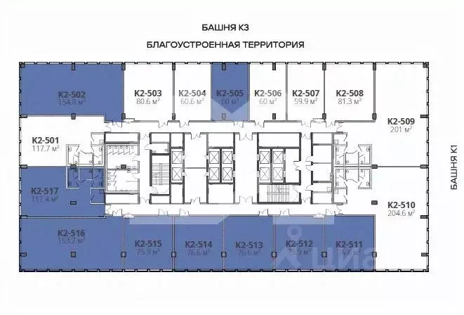 Помещение свободного назначения в Москва Старокалужское ш., 64АС2 (153 ... - Фото 2