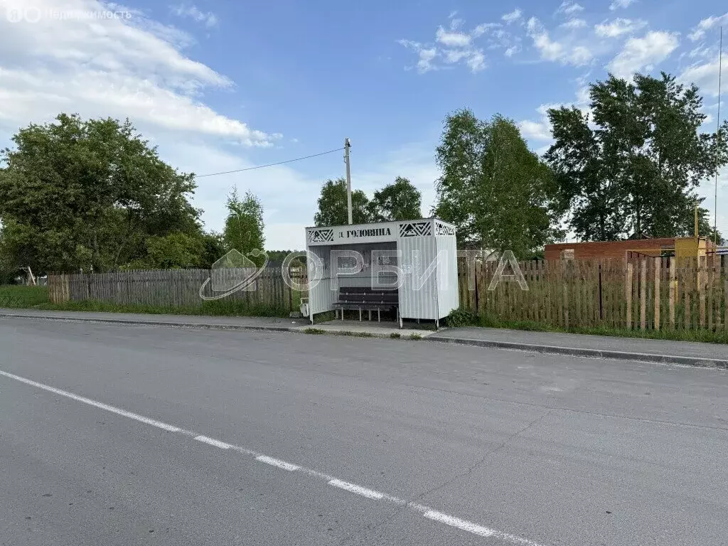 Участок в Тюменский район, деревня Головина (8 м) - Фото 0