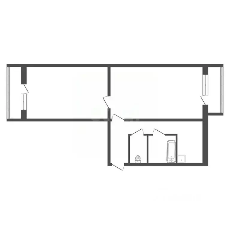 2-к кв. Красноярский край, Красноярск Зеленая Роща мкр, ул. ... - Фото 2