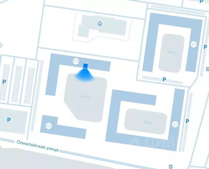 1-к кв. Московская область, Химки Клязьма-Старбеево мкр, Ивакино кв-л, ... - Фото 2