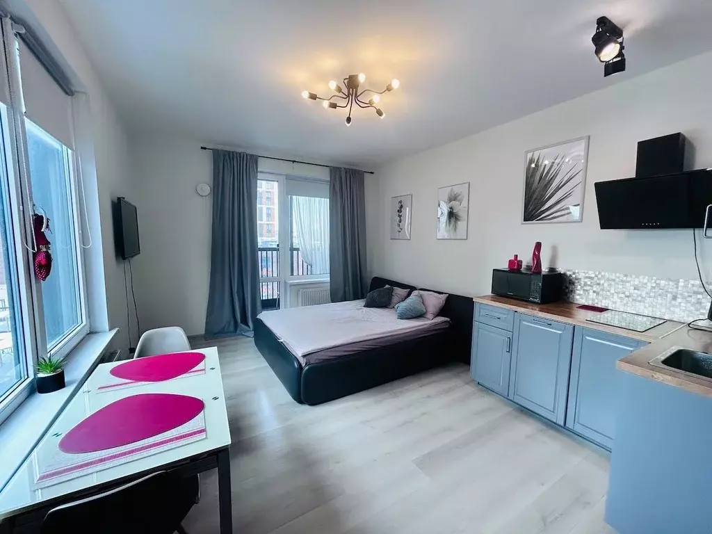 Студия Санкт-Петербург Уральская ул., 21 (28.0 м) - Фото 0