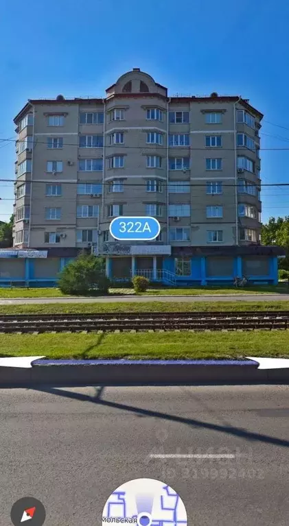 1-к кв. Орловская область, Орел Комсомольская ул., 322А (44.9 м) - Фото 0