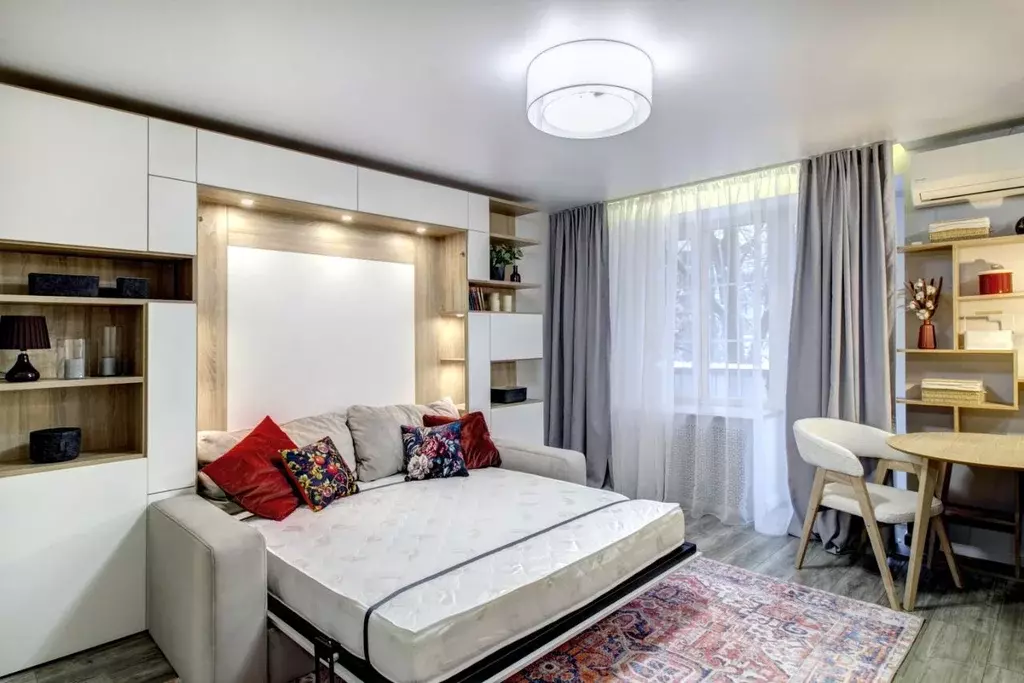 Студия Москва ул. Плющиха, 33 (30.0 м) - Фото 2