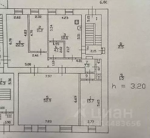 5-к кв. Санкт-Петербург 5-я Васильевского острова линия, 64 (136.0 м) - Фото 0