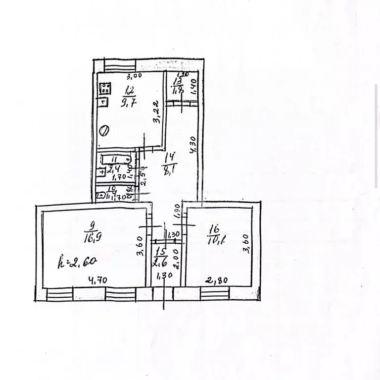 Дом в Курская область, Поселок Медвенка муниципальное образование, ... - Фото 2
