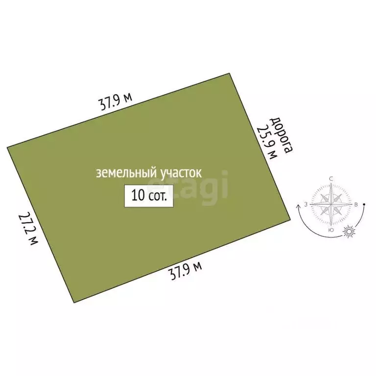 Участок в Крым, Кировский район, Старый Крым городское поселение ул. ... - Фото 2