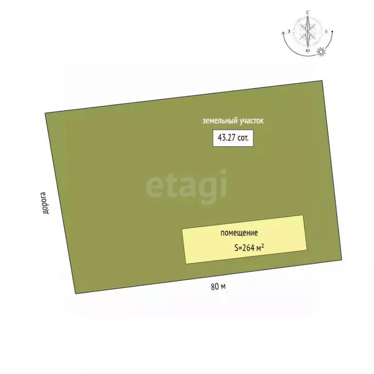 Склад в Тюменская область, Тюменский муниципальный округ, ... - Фото 1