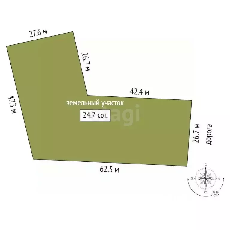 Участок в Ленинградская область, Всеволожский район, Токсовское ... - Фото 1