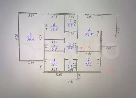Дом 140 м на участке 7 сот. - Фото 1