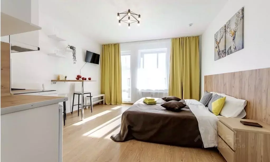 Студия Санкт-Петербург 1-й Предпортовый проезд, 13 (24.0 м) - Фото 1