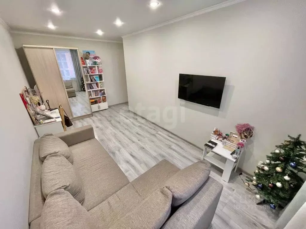 1-к кв. Татарстан, Казань ул. Аметьевская магистраль, 16к4 (37.8 м) - Фото 1