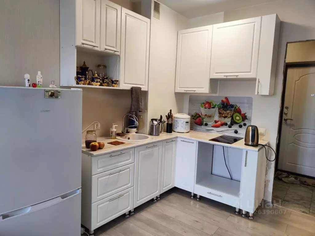 Студия Ленинградская область, Всеволожск проезд Пугоревский, 1к2 (26.8 ... - Фото 2