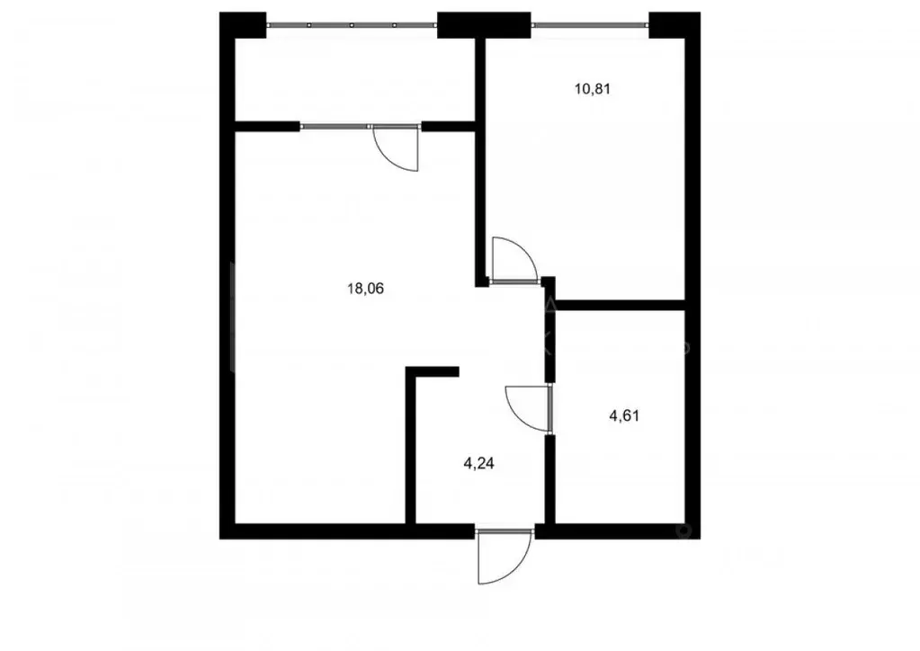 2-к кв. Тюменская область, Тюмень ул. Газовиков, 73к4 (40.0 м) - Фото 1