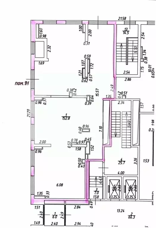 Помещение свободного назначения в Москва Новохохловская ул., 15к3 (153 ... - Фото 2