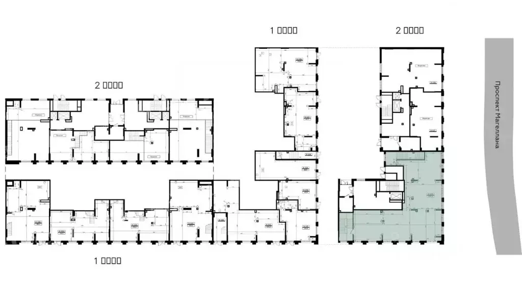 Помещение свободного назначения в Москва просп. Прокшинский, 5 (308 м) - Фото 2