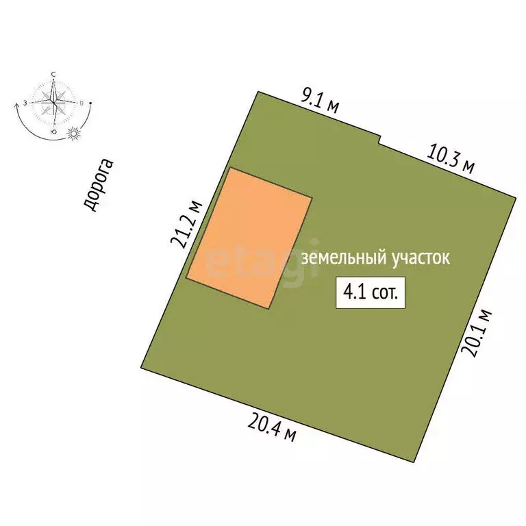 Дом в Ялуторовск, Арктическая улица (55 м) - Фото 1