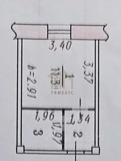 Комната Омская область, Омск ул. 10 лет Октября, 189 (11.3 м) - Фото 1