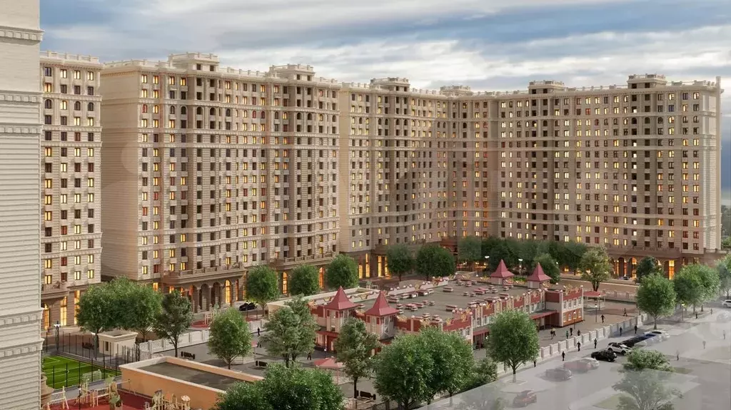 Своб. планировка, 34,5 м, 13/16 эт. - Фото 1