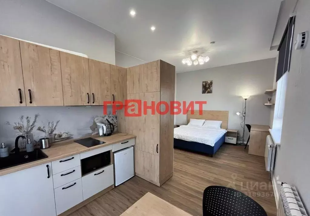Студия Новосибирская область, Новосибирск Автогенная ул., 75 (36.3 м) - Фото 0