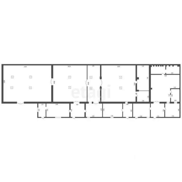Офис в Тамбовская область, Мичуринск Тамбовская ул., 85Д (745 м) - Фото 1