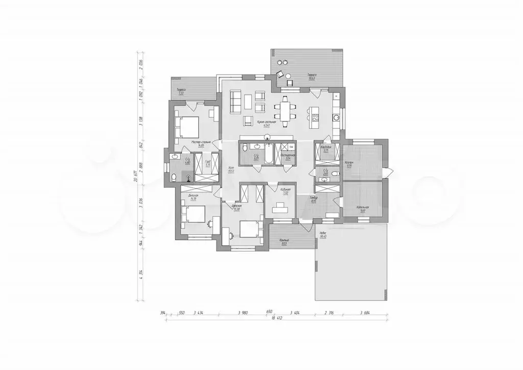 Дом 168 м на участке 11 сот. - Фото 1