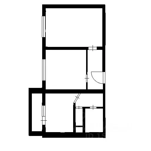 2-к кв. Санкт-Петербург Южное ш., 53к4 (57.8 м) - Фото 2