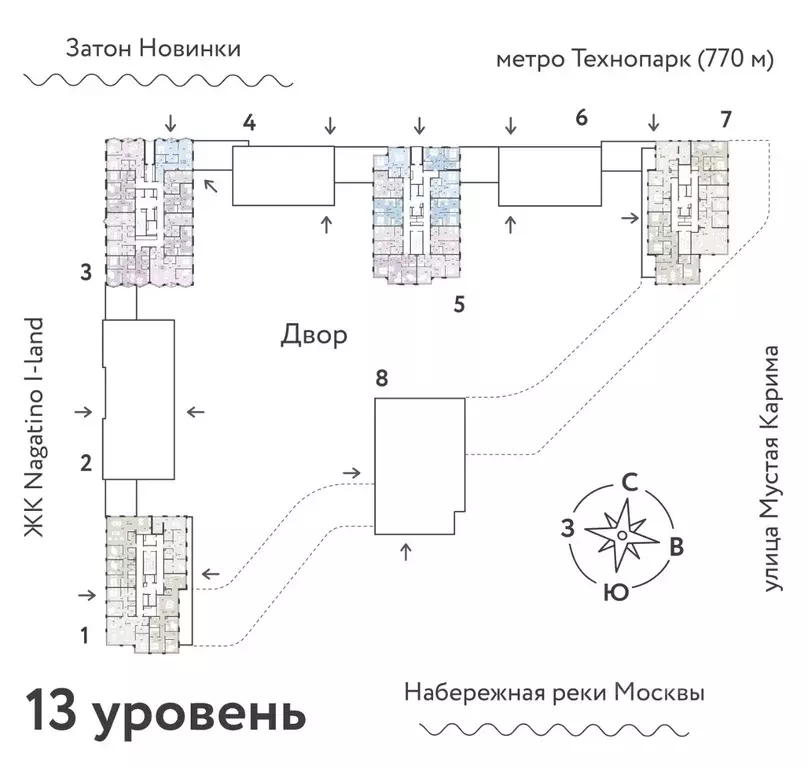 4-к кв. Москва Вау жилой комплекс (118.49 м) - Фото 1