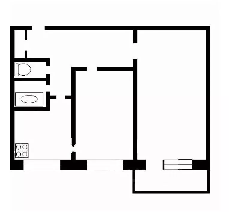 2-к кв. Москва ул. Твардовского, 17к1 (51.0 м) - Фото 0