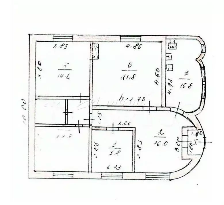 Дом в Крым, Симферополь ул. Меркезий, 10 (107 м) - Фото 2
