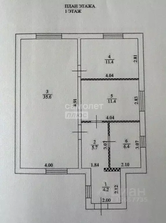 Дом в Омская область, Таврическое рп ул. 2-я Новая, 30 (76 м) - Фото 2