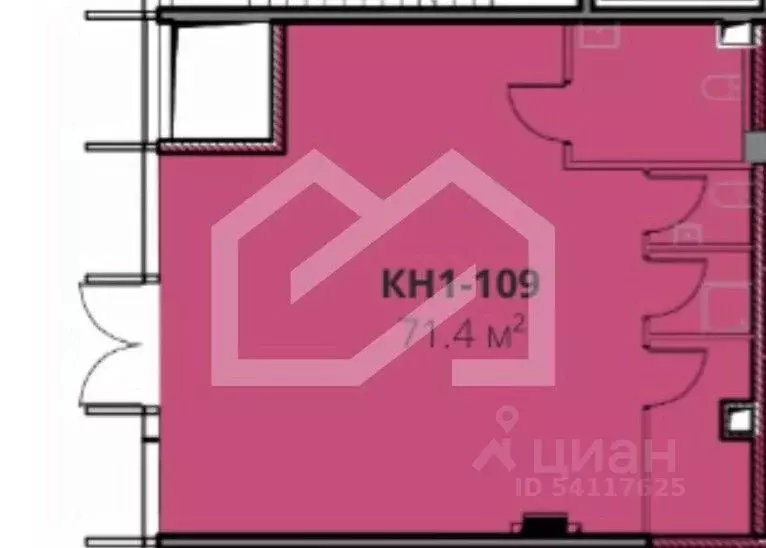 Помещение свободного назначения в Москва ул. Гастелло, 30 (71 м) - Фото 2
