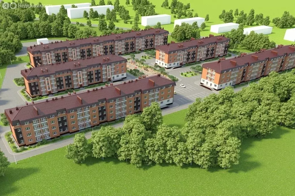 1-комнатная квартира: посёлок Карачиха, Сиреневая улица, 1 (46 м) - Фото 1