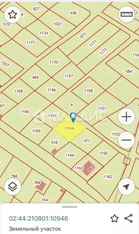 Участок в Башкортостан, Стерлитамакский район, Отрадовский сельсовет, ... - Фото 2