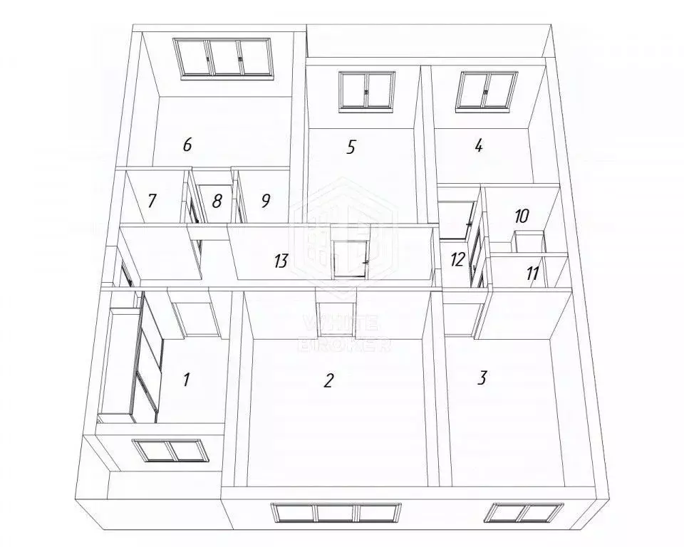 5-к кв. Москва ул. Корнейчука, 24 (101.4 м) - Фото 2