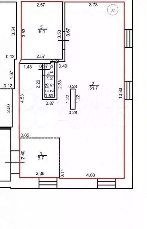 Продается помещение свободного назначения, 67.7 м - Фото 0