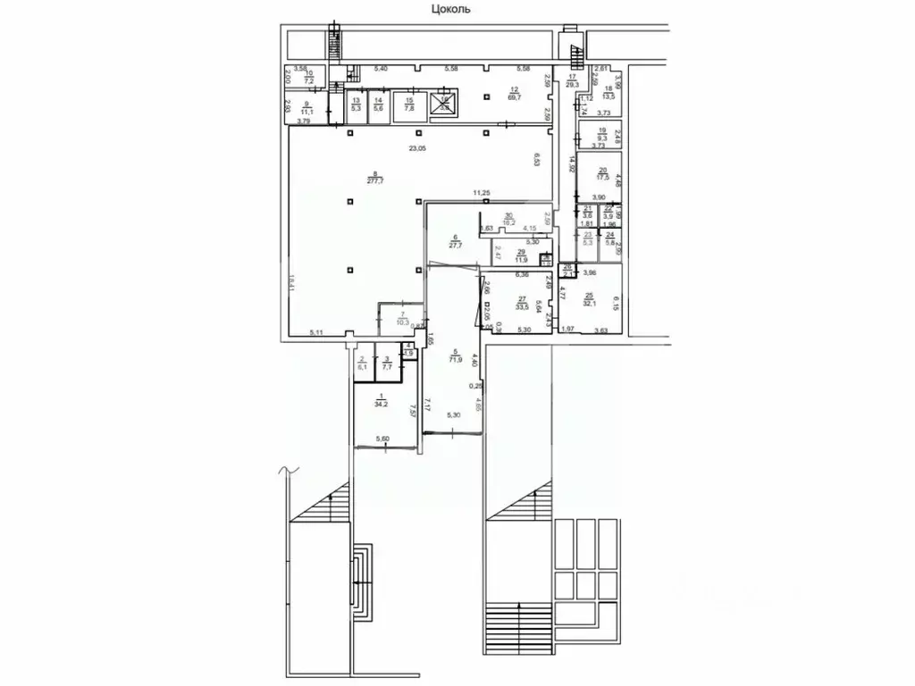 Помещение свободного назначения в Московская область, Коломна наб. ... - Фото 2