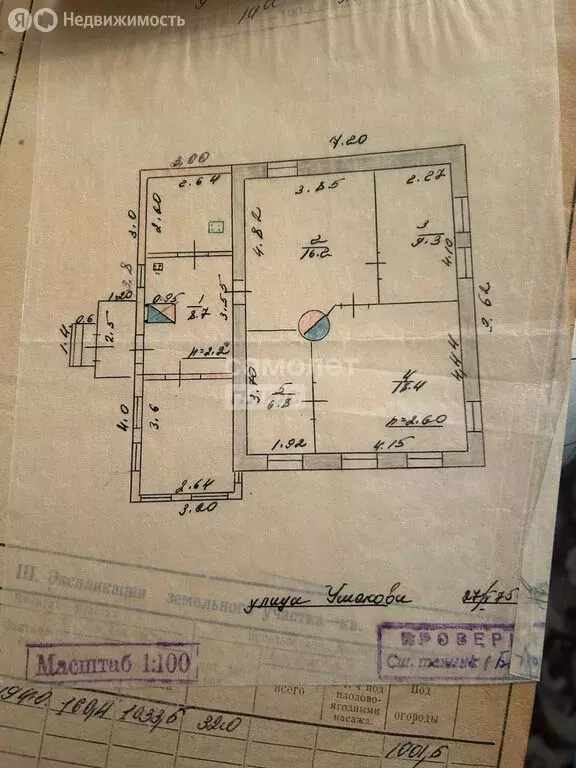 Дом в Пенза, улица Ушакова, 9 (67 м) - Фото 0