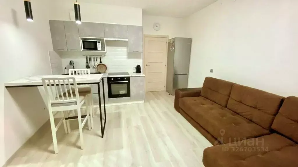 Студия Ленинградская область, Мурино Всеволожский район, просп. ... - Фото 1