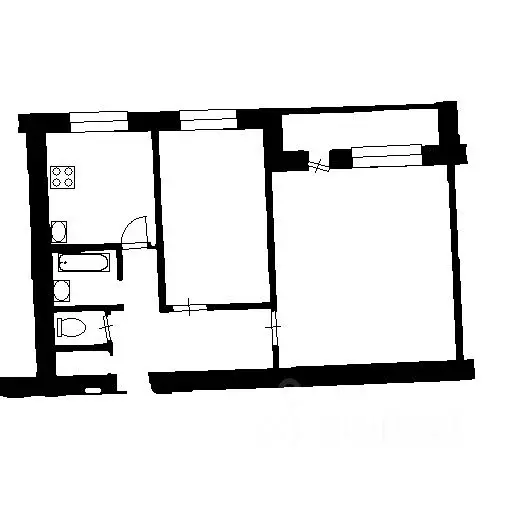2-к кв. Ленинградская область, Сертолово Всеволожский район, ... - Фото 2