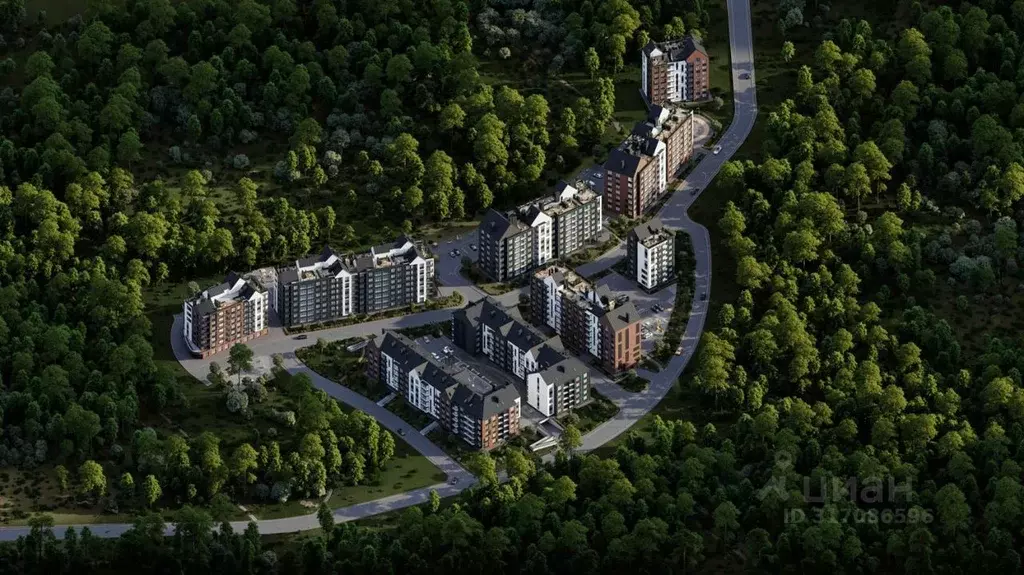 1-к кв. Калининградская область, Светлогорск Лесная Сказка жилой ... - Фото 1