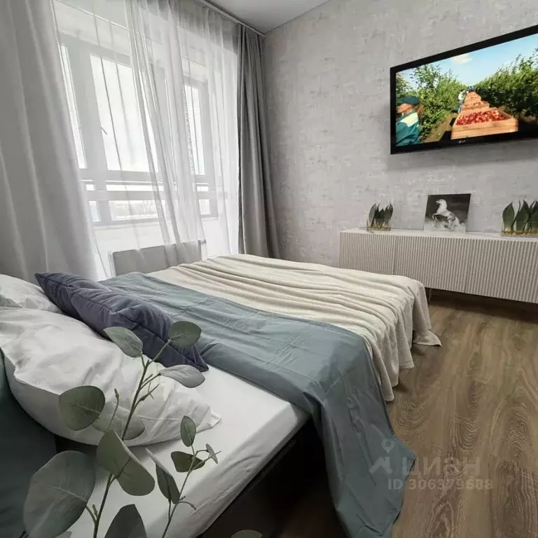 1-к кв. Башкортостан, Уфа ул. Пархоменко, 156А (45.0 м) - Фото 2